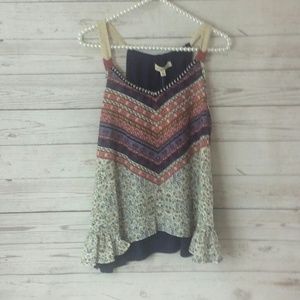 {Rewind} Multicolored sleeveless top